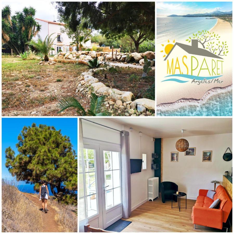 Mas Paret Studio Plein Sud - Parc 1 Ha Au Calme Argelès-sur-Mer Eksteriør bilde